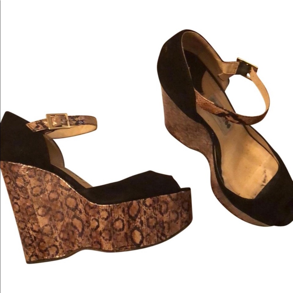 Jimmy Choo Black wedges